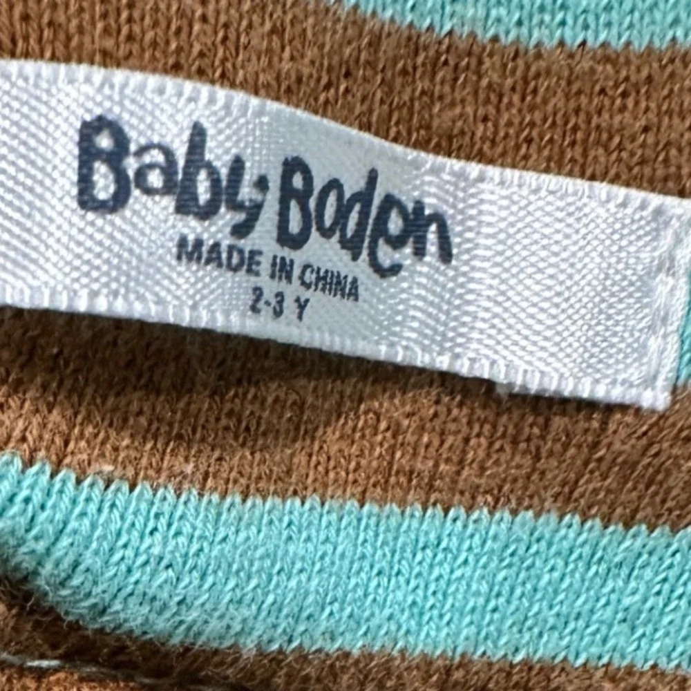 Baby Boden Dinosaur Long Sleeve‎ Shirt & Brown Corduroy Pants Set 2-3